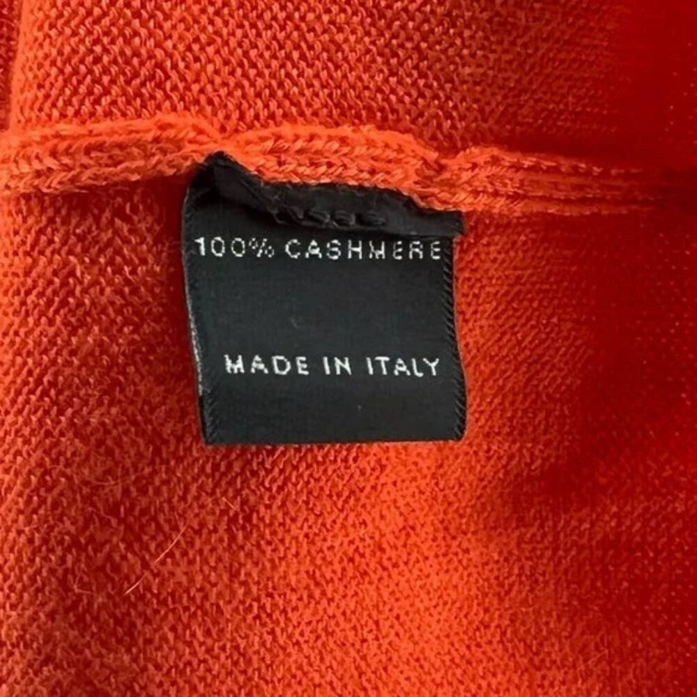 Orange 100% Cashmere Cardigan S - Picture 5 of 5